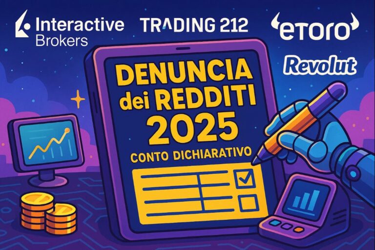 Denuncia dei redditi 2025 - conto dichiarativo